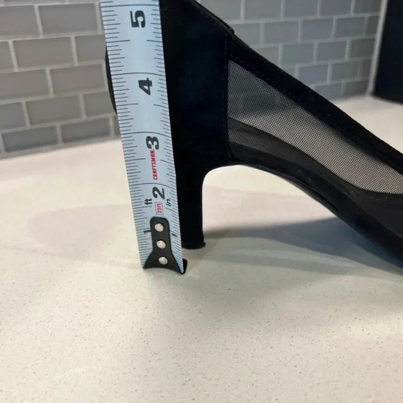 Karen Scott Black Heels Size 10 with Accents - Picture 5 of 16